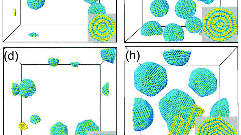 Enthalpy-driven self-assembly of amphiphilic Janus dendrimers into onion-like vesicles:a Janus particle model