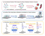 Polymerisation‐Induced Self‐Assembly on Planar Surfaces:A New  Approach for Controlling Surface Topography and Modulating Material‐Bio  Interactions